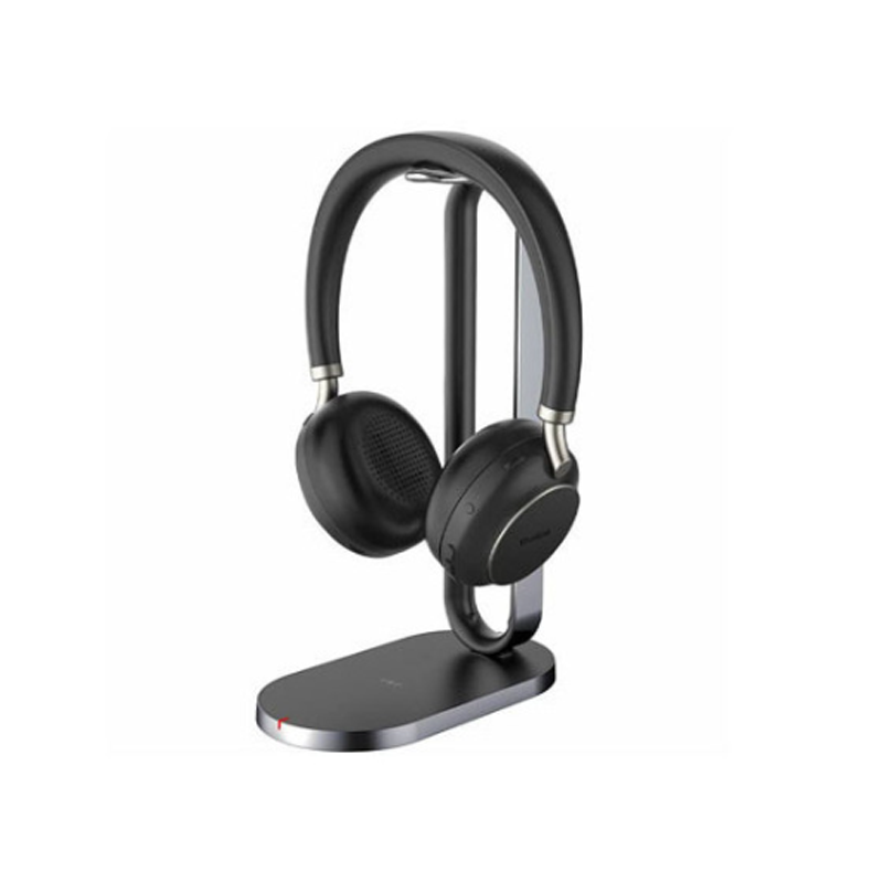 YEALINK WIRELESS (BH76) MS STEREO ANC HEADSET W/CHARGE STAN D+ BT51 USB-C DONGLE,BLK,USB-C
