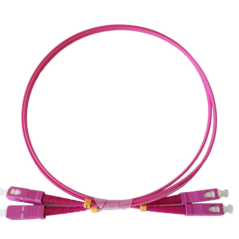 SC-SC OM4 DX Multi Mode Fibre Patch Lead - 3m