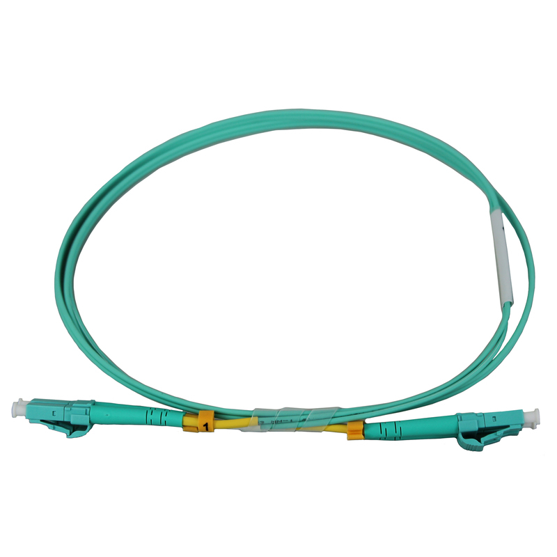LC-LC OM4 DX Multi Mode Fibre Patch Lead - 100m