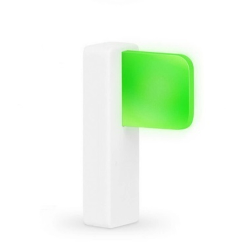 Flag 2 USB LED Busy Light Availability Indicator with 1.5m USB-C Cable (White)