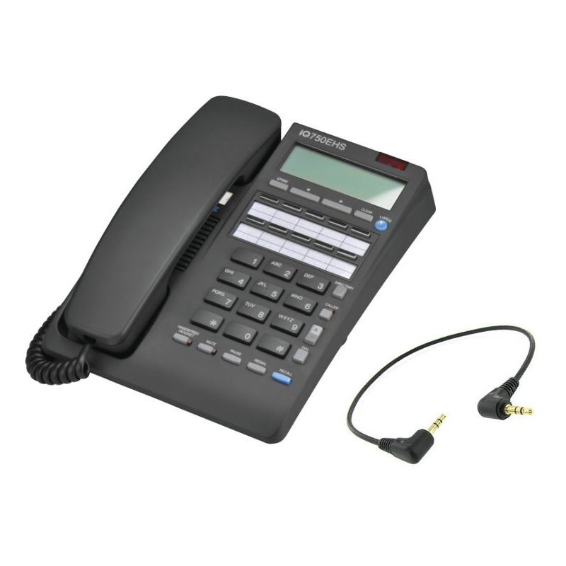 Interquartz Enterprise IQ750 Analogue Phone (Black)