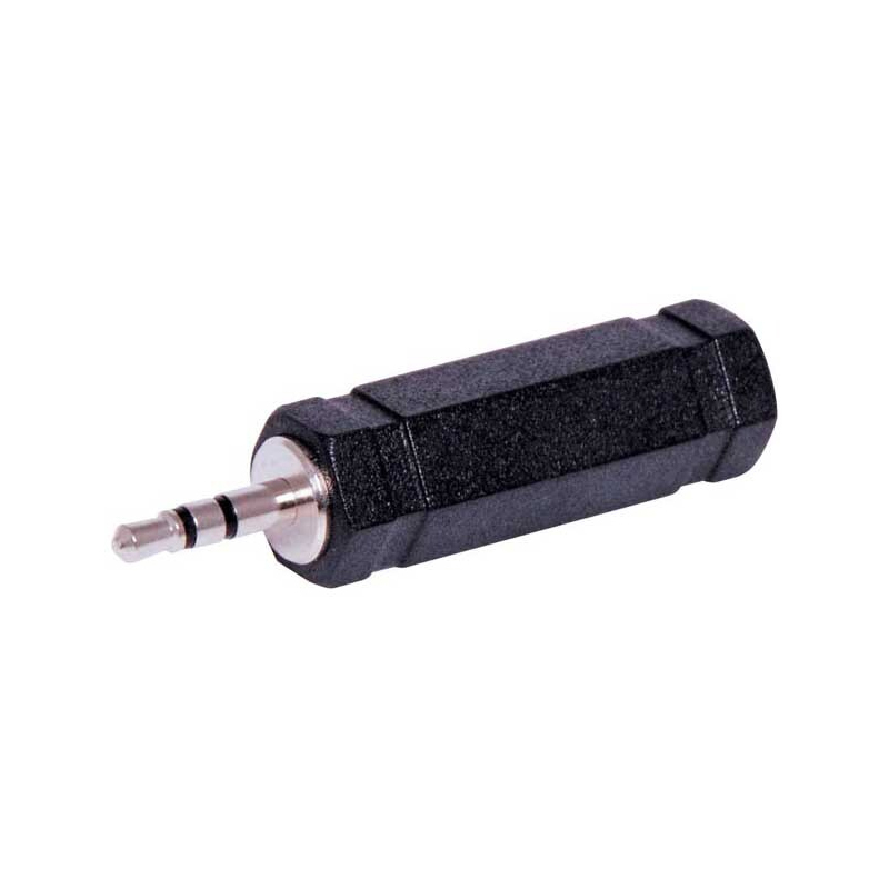 P0320 3.5mm Stereo Plug To 6.35mm Stereo Socket Adapter