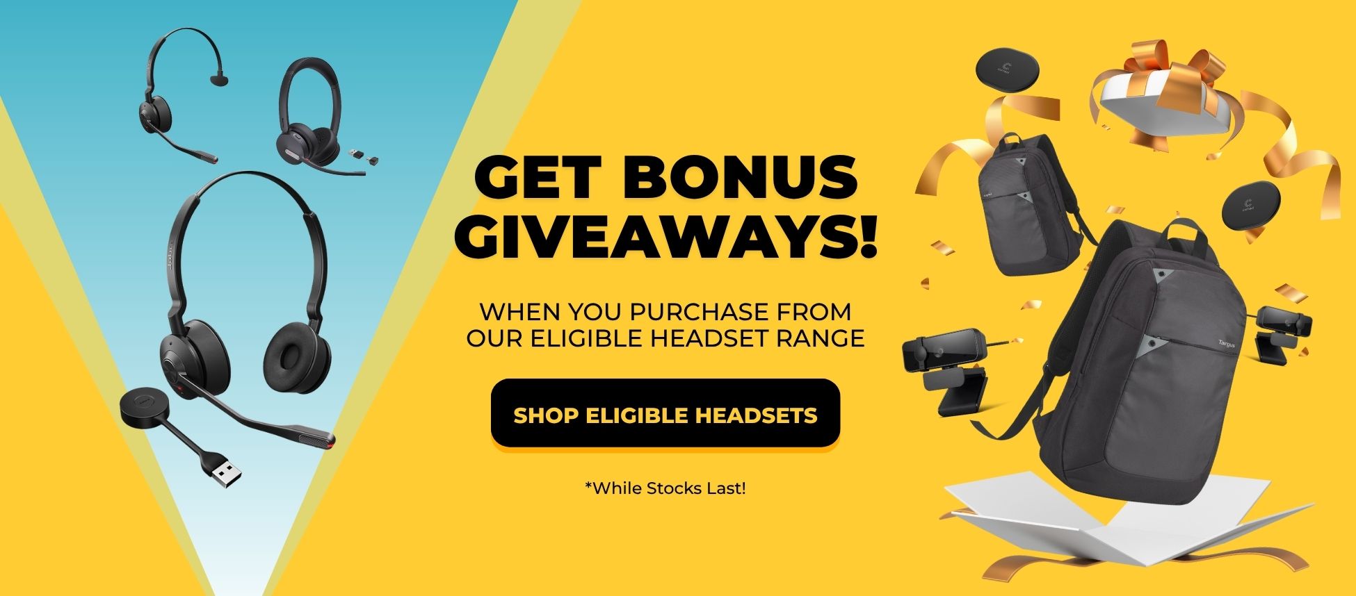 Bonus Gift with Selected Headsets
