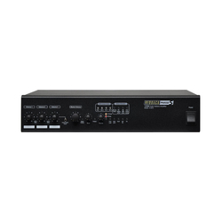 Public Address (PA) Mixer Amplifier 125W 100V 4 Zone