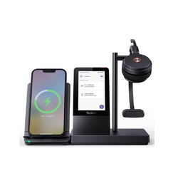 YEALINK DECT WIRELESS (WH66) MS MONO HEADSET , 4" TOUCH SCREEN BASE , SPEAKERPHONE