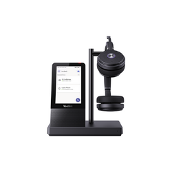 YEALINK DECT WIRELESS (WH66) UC DUAL HEADSET , 4" TOUCH SCREEN BASE , SPEAKERPHONE