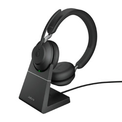 Jabra Evolve2 65 - UC Stereo - Black Link 380 USB-C and Charging Stand USB-C