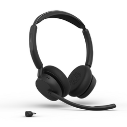 Jabra Wireless Evolve3 45 Headset-MS-Stereo-Bluetooth-ANC+Link390-USB C