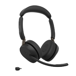 Jabra Wireless Evolve3 65 Headset-MS-Stereo-Bluetooth-ANC+Link390-USB A