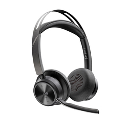 Voyager Focus 2 UC, OTH Stereo ANC BT USB-C Wireless Headset with BT700 Microsoft Teams Certified