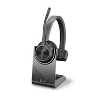 Voyager 4310 MS, V4310 Monaural W/BT700 USB-C, Charging Stand Bluetooth Wireless Headset - Cert MS Teams