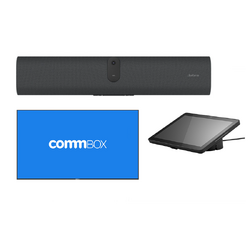 Jabra BYOD Medium Room Kit - Jabra U30 + Scheduler + Commbox 55" Meeting Room Display