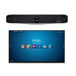 HP POLY LARGE ROOM - STUDIO X70 + COMMBOX 86" INTERACTIVE DISPLAY, TV WALL MOUNT INCLUDED