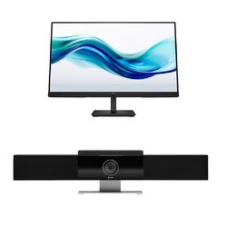 BONUS- HP POLY STUDIO USB BAR WITH BONUS HP SERIES 3 PRO 23.8" FHD MONITOR