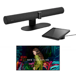 SAMSUNG 65" QBC-N Pro Display + JABRA P50 VBS Conference Kit - Medium Room  (4.5m x 6.0m)