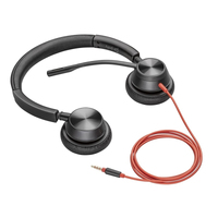 Poly Spare BLACKWIRE 3325T Wired Stereo Headset with 3.5mm