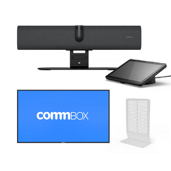 JABRA P40 VBS EXPRESS INSTALL-JABRA P40 VBS+COMMBOX 43" DISPLAY+ TABLETOP STAND WHITE