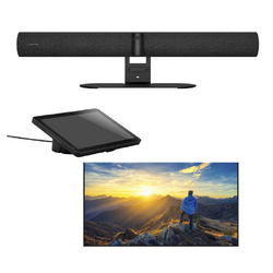 Jabra P55 Android Video Bar+10" Touch Control+Sharp 65"PN-E659 Display-Medium Room [7-10pp]