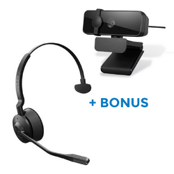 BONUS LENOVO WEBCAM W/JABRA ENGAGE 55 SE UC MONO USB-C, DECT HEADSET