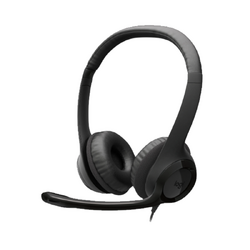 Logitech H390 Wired Headset - Stereo - USB - Active Noise Cancelling Mic - 2yr Warranty