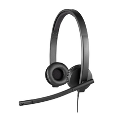 Logitech H570E Wired Headset - Stereo - USB - Active Noise & Echo Cancelling - 2yr Warranty