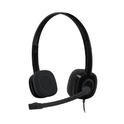 Logitech H151 Wired Headset - Stereo - 3.5mm Connection - 1yr Warranty