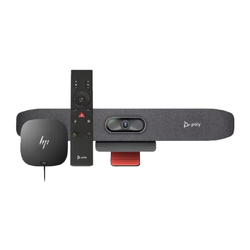 HP POLY R30+ USB VC BAR COMBO W/ BT REMOTE & HP G5 USB-C DOCK, SOFT BUNDLE KIT, NO SUPPORT