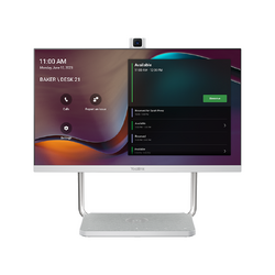 YEALINK DESKVISION A24 24" TEAMS COLLAB TOUCH DISPLAY, 4K CAMERA, MIC, SPKR, 2YR