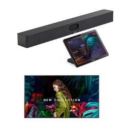 Yealink (A40-031) A40 Android Video Bar + CTP25 Touch Panel + Samsung 75" QBC-N Display