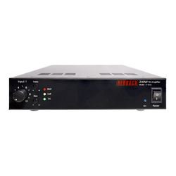 240W Public Address (PA) Zone Amplifier