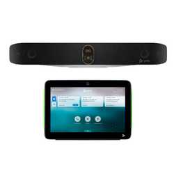 HP Poly X72 Android VC Bar - Wall Mount Included - w/ TC10 Blk Touch Controller