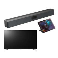 Yealink (A50-031) A50 Android Video Bar + CTP25 Touch Panel + LG (86pk640s) 86" Display