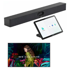 Yealink (A50-031) A40 Android Video Bar + CTP25 Touch Panel + Samsung 85" QBC-N Display