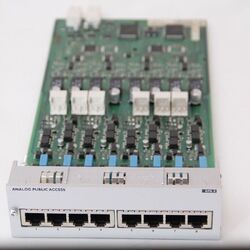 Alcatel Omni PCX APA 8 8-Port Analogue Public Access Card - Used