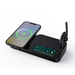 YEALINK BH71 MS OVER THE EAR BT HEADSET WITH WORKSTATION & QI CHARGE