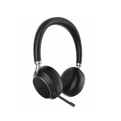 YEALINK WIRELESS (BH76 PLUS) UC ANC STEREO HEADSET, BLACK, USB-C NATIVE, C TO A DONGLE