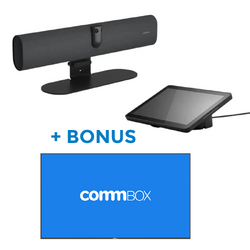 Bonus CommBox 55" Meeting Display w/Jabra P40 Video Bar+Touch Control - Small Room