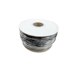 6 Core Flat Telephone Cable 100M Roll (Black)