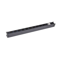 10 Outlet Vertical IEC C14 Input PDU