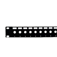 20-Port Unequipped F/PAL/BNC 19" Patch Panel