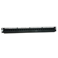 24-Port Cat-5e 19" Patch Panel