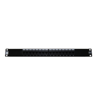 16-Port Cat-5e 19" Patch Panel