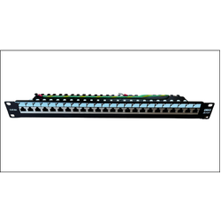 24 port C6A UTP panel