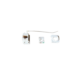 180 degree C6A unshielded keystone with Clipsal bezel