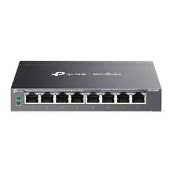 TP-LINK OMADA 8-PORT UNMANAGED SWITCH, POE+(8), 123W, STEEL CASE, 5Y