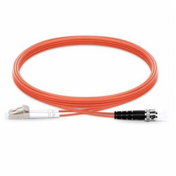 ST-LC Duplex OM1 (Multimode) Fibre Patch Lead 2mtr 