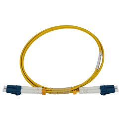 LC-LC OS2 DX Single Mode Fibre Patch Lead - 1m