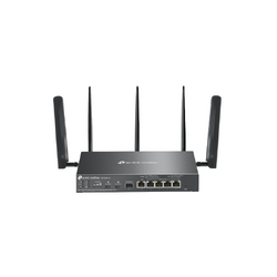 TP-LINK OMADA AX3000 4G+ WI-FI 6 DUAL-BAND GIGABIT VPN ROUTER, GbE LAN/WAN(5), POE+, 5YR