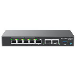Grandstream GCC6010 Built-in Ippbxenterprise Grade Firewall VPN Router 2X2.5 GB 5XGIG Network Switch