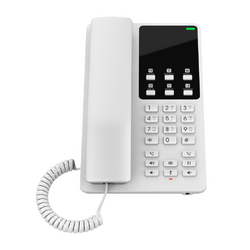 Grandstream GHP620W Desktop Hotel Phone w/ Built-in WIFI - White